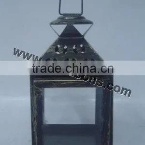 Vintage Outdoor Garden Metal Candle Lantern thumbnail-2