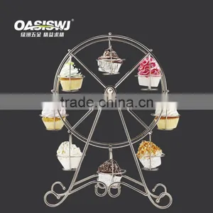 Decorative Ferris Wheel Wedding Mental Cupcake Stand thumbnail-1