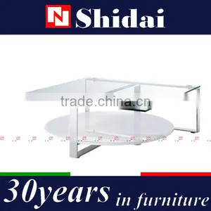 Glass Teapoy Table Price, Modern Glass Teapoy, Design Teapoy TA89L thumbnail-1