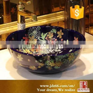 Modern Bathroom Art Basin Ceramic Counter Top Wash Basin thumbnail-6