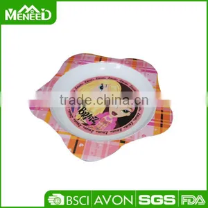Princess Melamine Platter, Star Shape Safety Children Dishes thumbnail-1
