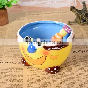 12cm Kids Cartoon Animal Bowl With Spoon thumbnail-6