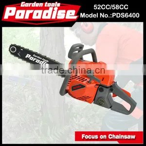 PDS6400 Hot Sale Air Powered 58cc Gas Chain Saw Wood Cutting Machine thumbnail-1