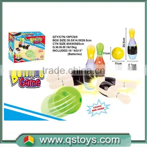 Hot Sell Battery Operated Bowling Game Toy With Sound thumbnail-1