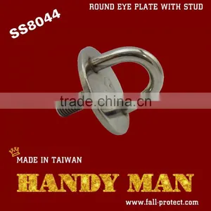 SS8044 Stainless Steel 304 Round Eye Plate With Stud thumbnail-3