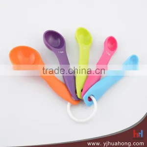 Colorful Plastic Measuring Spoons/scoops 5pcs Set(HMT-28) thumbnail-1