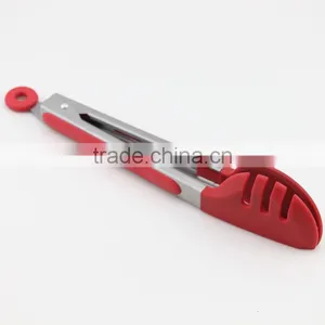 Set of 3 High Quality Reusable 9 Inch Kitchen Tongs BBQ Tongs thumbnail-3