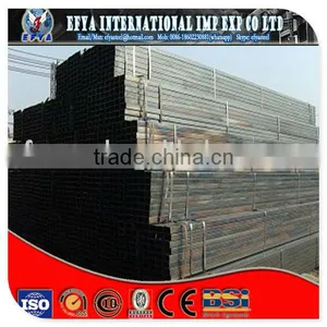 Supply High Quality 10mm*22mm Welded Steel Pipe thumbnail-1