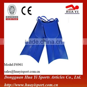 Fashionable PVC Swimming Diving Fins With Adjustable Strap thumbnail-1