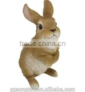 Artificial Animal Lovely Rabbit Decoration Wholesale thumbnail-2