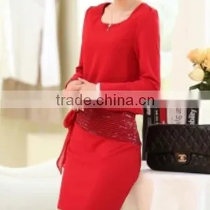 New OL Women's Slim Fitted Mini Pencil Skirt High Waist Straight Office Formal Skirts thumbnail-4