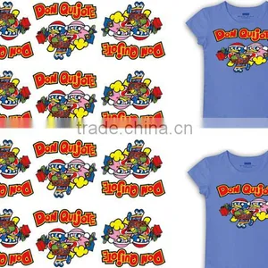 Beautiful Cartonlogo Heat Transfer Paper Offset Printing for Kid's Garment thumbnail-1