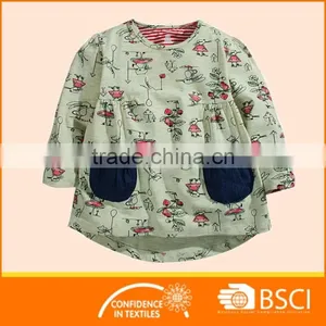 Boutique Cartoon Soft Cotton Baby Girl Dress thumbnail-1