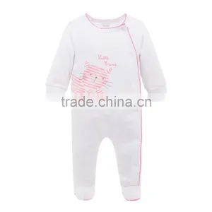 2017 New Fashion Girl Clothes 100% Cotton Animal Design Newborn Baby Rompers For Winter thumbnail-1