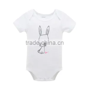 2017 Cute Design Girl Clothes 100% Cotton Baby Summer Clothes For Sleeveless thumbnail-1