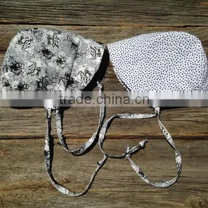 Baby Hat Floral Bonnet Ruffle Cotton Cap Baby Clothing Accessories Wholesale Cheap Price thumbnail-5