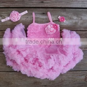 Hot Sale Baby Girls Boutique Set Blue Ballet Tutu Costumes Girls Ballerina Dresses thumbnail-5