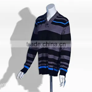 2015 High Fashion Women's V-neck Pullover Sweater thumbnail-1