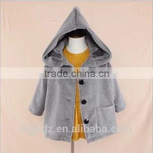 Korean Children's Clothing for Girls Velvet Added Jacket Vintage Art Coat 88018 thumbnail-2