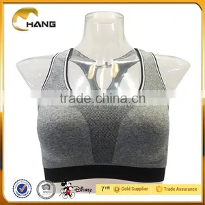 Custom Brand Seamless Padded Yoga Bra Top Sexy Cheap Wholesale Sports Bra thumbnail-3