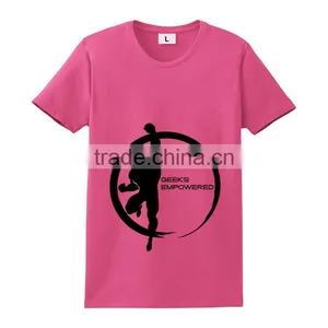 Bulk China Factory New Design Plus Size Blank European Style 200gsm T Shirt thumbnail-4