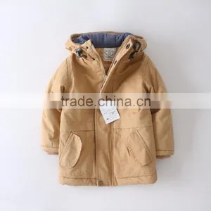 Hot Sale Cheap Boys Coats Kids Windbreaker Warm Windcheater Children Wind Dust Coat thumbnail-1