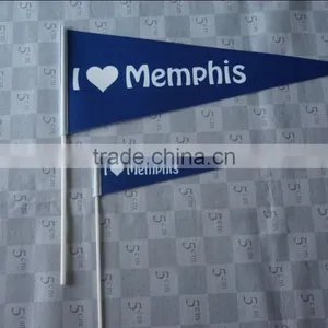 Advertising Polyester Stick Flag thumbnail-1