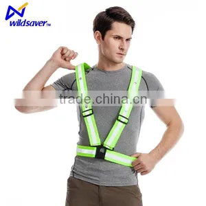 Custom LED Reflective Belt/reflective Safety Sash thumbnail-1