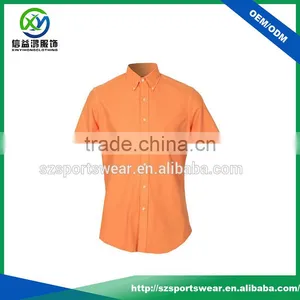 Newest Stylish 100% Cotton Fitted Short Sleeve Casual Shirts Bangalore thumbnail-1