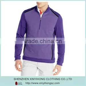 OEM Designed Golf Pullover Sportswear ,anti-wrinkle Pullover With Your Logo thumbnail-1