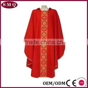 Fancy Design Churchi Chasuble in Catholic Mass thumbnail-1