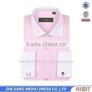 Hgih Yarn Count High Density Tuxedo Shirt for Man thumbnail-2