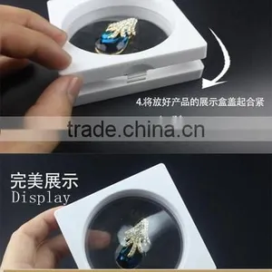 2016 New Product White ABS Square Jewelry/Earring/Bracelet/Necklace Display Frame thumbnail-4