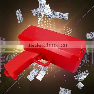 Hot Sale Party Toys Plastic Cash Cannon Money Gun the Supreme Money Spray Gun thumbnail-1