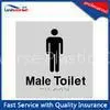ABS BrailleTactile Signs , Aging Resistance Female / Male Toilet Sign thumbnail-1
