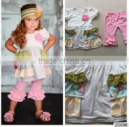 Conice Remake Summer Cotton Wholesale Children Boutique Outfit thumbnail-1