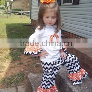 Soft Cotton Polka Dots Halloween Girl Outfits thumbnail-3