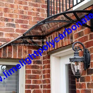 DIY Awning, DIY Canopy, DIY Kits Awning, Polycarbonate Awning, Polycarbonate Canopy, Door Canopy, Door Awning, Rain Shed thumbnail-4