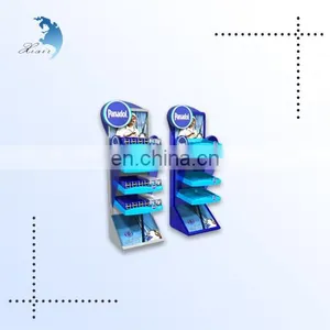 New Logo Printed Plastic Shop Modern Display Rack Acrylic Shop Rack thumbnail-2