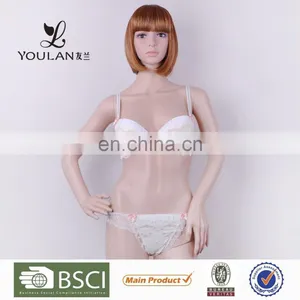 High Quality Pretty Pattern Women Pink Bow Tie Sexy Children Panties thumbnail-1