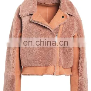Reversible Woman Genuine Real Leather Jacket thumbnail-6
