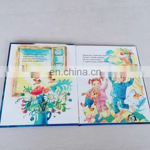 Factory Price Well Design English Story Book for Kids ,hardcover Book Printing With Perfect Binding thumbnail-2