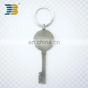 Key Shaped 3d Metal Keychain thumbnail-4