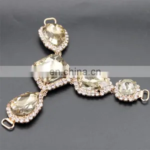 New Designs Chain Style Rhinestone Shoe Accessories Footwear Decoration thumbnail-3
