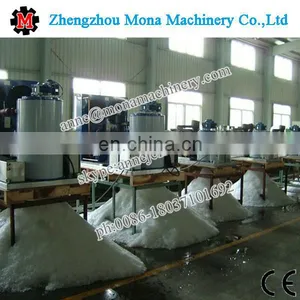 CE Approved 1T/24hrs Salt/Fresh Water Flake Ice Machine for Sale Used in Fishing Boats Restaurants Hotels Farms thumbnail-6
