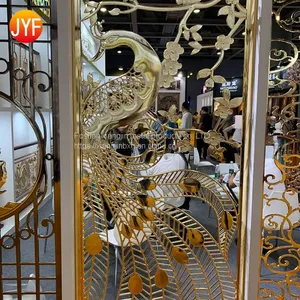 JYFQ0199 Custom Stainless Steel Decorative Screen Sheet Metal Laser Cutting Service thumbnail-1