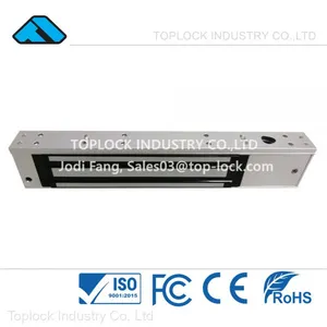 12V Electric Magnetic Lock 280kg 600lbs Holding Force With Time Delay LED Light thumbnail-3