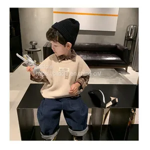 Two Piece Cashmere Shirt and Sweater thumbnail-3