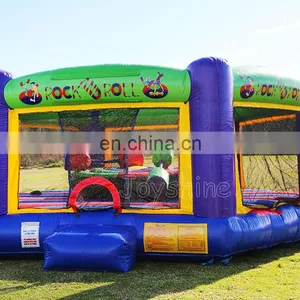 Interactive Team Building Games Inflatable Gladiator Joust Game With Sticks thumbnail-3