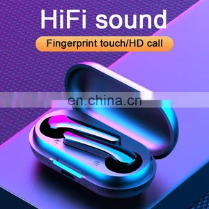Wireless Earbuds Luxury Earphones Waterproof Bluetooths Earphone With Charger Box thumbnail-3